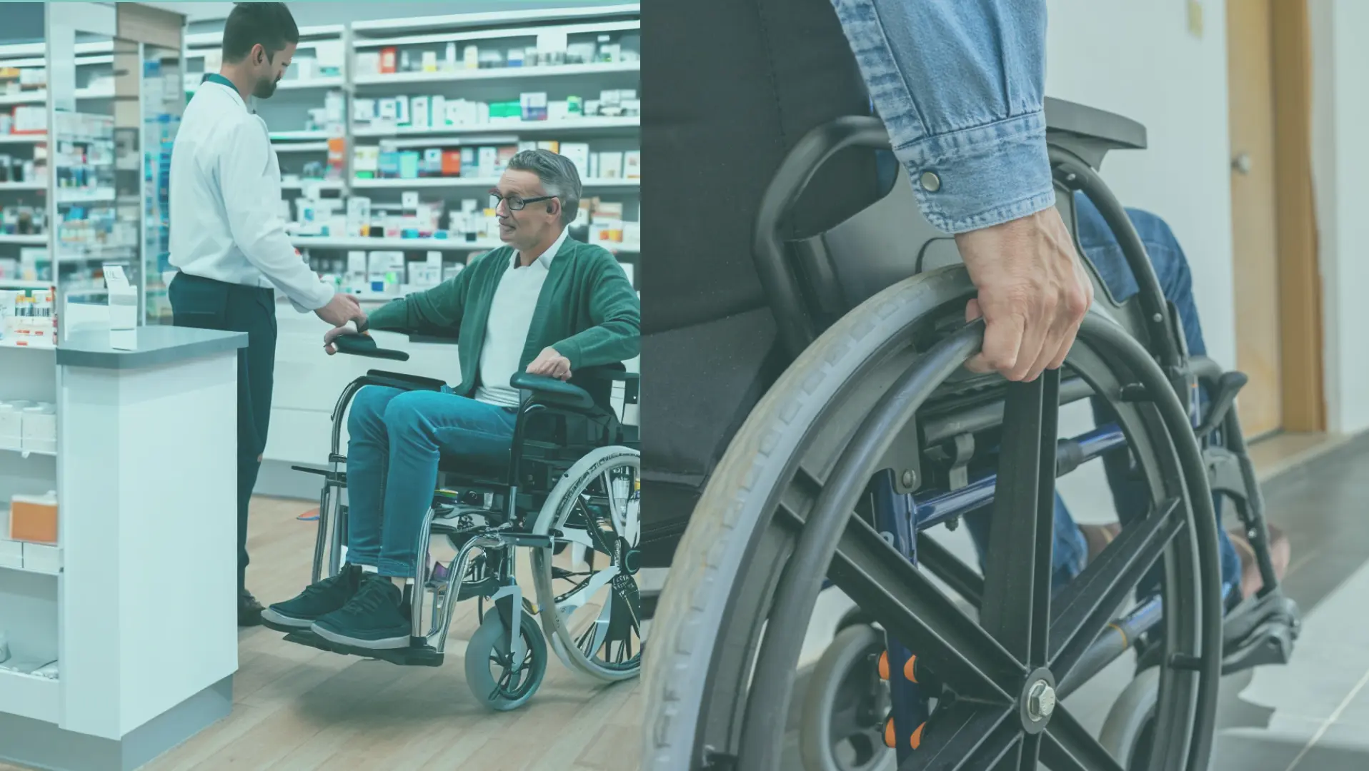 Farmacia Feria es accesible para personas con discapacidad